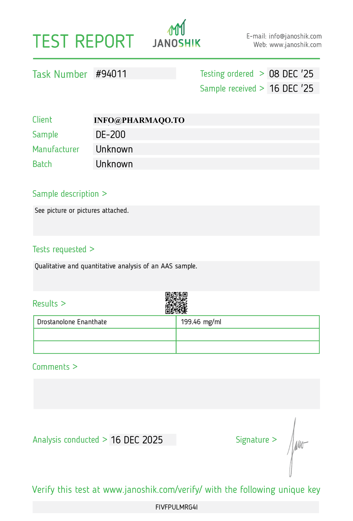 Drostanolone-E 200 - Image 3