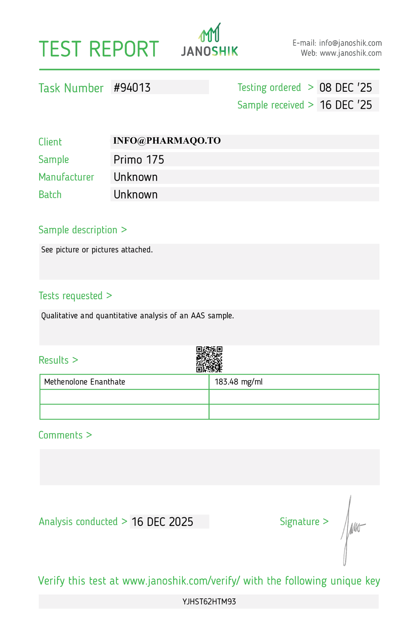 Primobolan Depot 175 - Image 3